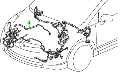 Chicote do compartimento do motor (New Civic Flex Manual 07-08)