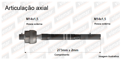 Brao articulao axial VIEMAR (HR-V)